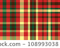 seamless red tartan plaid 108993038