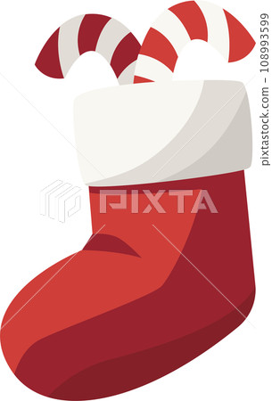 Christmas Socks Vector Illustration Christmas Socks Vector Illustration 108993599