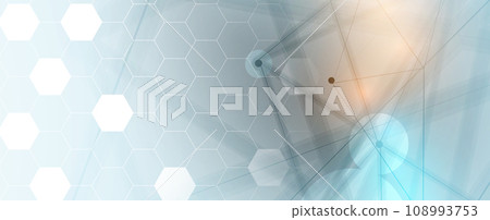 Technology Network Vector Background.. Science and technology presentation background. Big data connectivity software development wallpaper Technology Network Vector Background.. Science and technology presentation background. Big data connectivity software development wallpaper 108993753