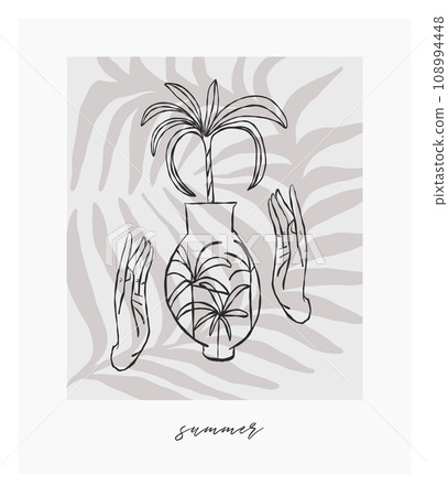 Hand drawn vector abstract graphic line art simple,contemporary collection print with boho aesthetics organic graphic shapes.Fashion feminine concept design for wall decor,print,wallpaper,background. Hand drawn vector abstract graphic line art simple,contemporary collection print with boho aesthetics organic graphic shapes.Fashion feminine concept design for wall decor,print,wallpaper,background. 108994448