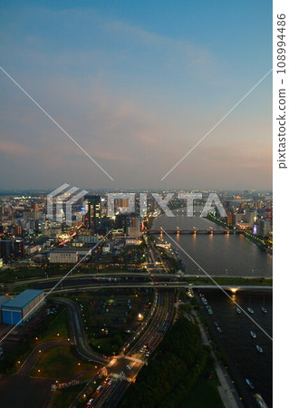 土岐梅斯天文台(新潟縣)的景色 土岐梅斯天文台(新潟縣)的景色 108994486