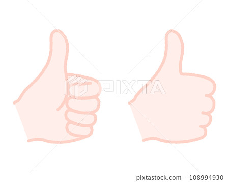 豎起大拇指,豎起大拇指,簡單 豎起大拇指,豎起大拇指,簡單 108994930
