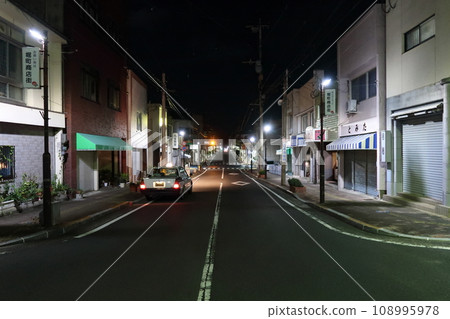 Night view of Chuo-cho, Goto City, Nagasaki Prefecture (2022) Night view of Chuo-cho, Goto City, Nagasaki Prefecture (2022) 108995978