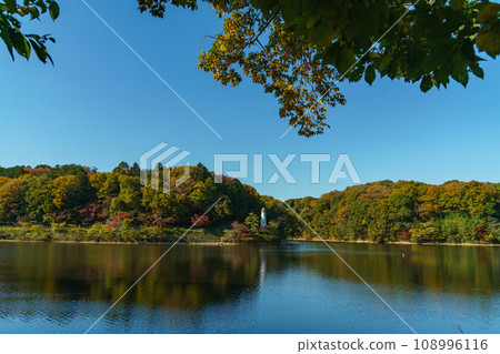 Lake Miyazawa in autumn Lake Miyazawa in autumn 108996116