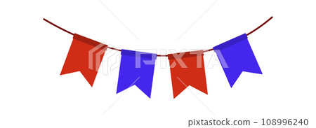 Flags Garland Flags Garland 108996240