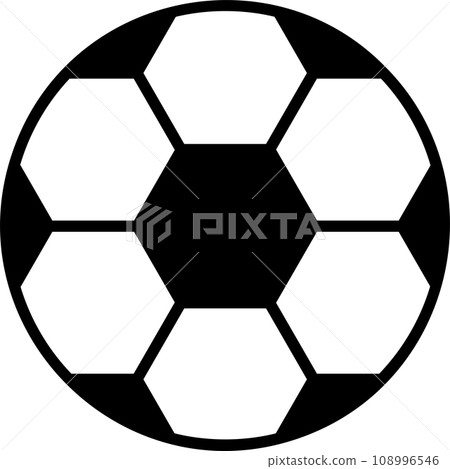 Soccer Ball Vector Illustration Simple Style Set Soccer Ball Vector Illustration Simple Style Set 108996546