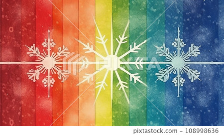 christmas snowflakes christmas snowflakes 108998636
