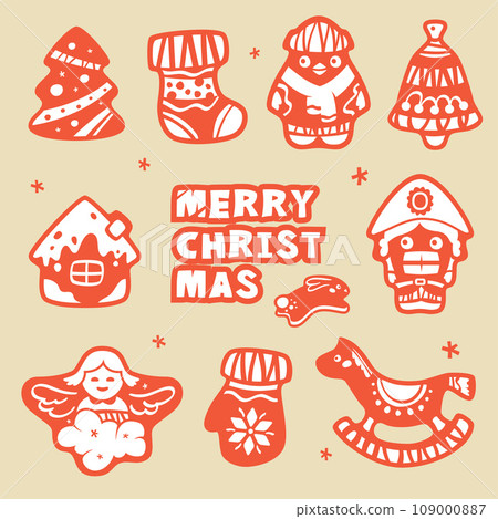 New Year Gingerbreads 109000887