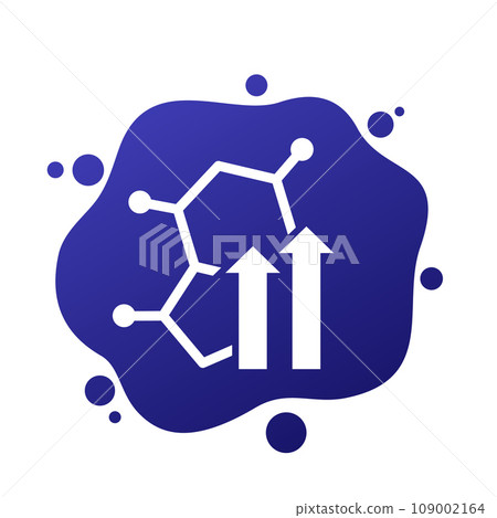 hormonal boost icon, increase hormone levels 109002164