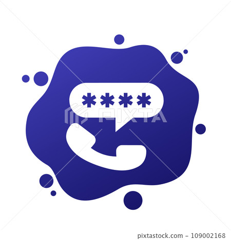 Encrypted phone call icon for web 109002168