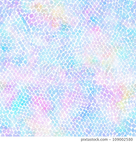 Watercolor snake skin seamless pattern Watercolor snake skin seamless pattern 109002580