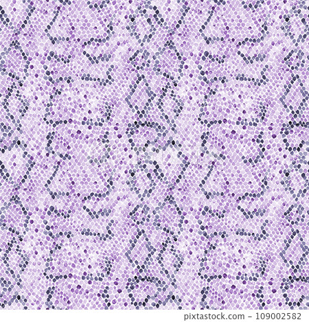 Watercolor snake skin seamless pattern 109002582