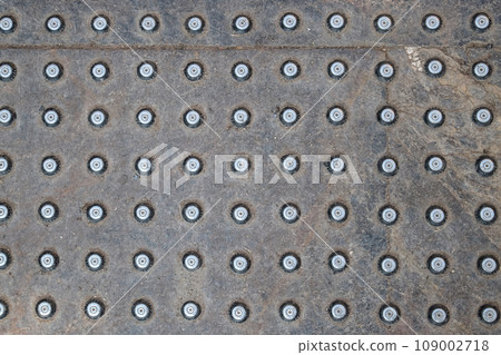 Background texture steel with pimples anti-slip feet Background texture steel with pimples anti-slip feet 109002718