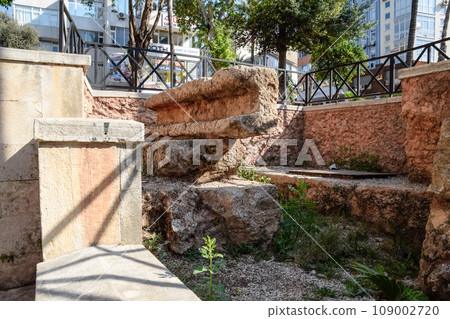 Stone blocks near the gates of Adrian. Stone blocks near the gates of Adrian. 109002720