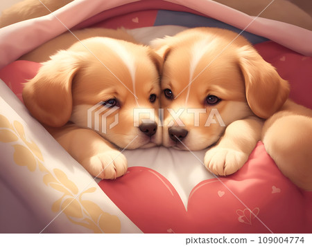 Puppy “AI generated image” Puppy “AI generated image” 109004774