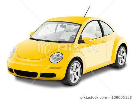 汽車 緊湊型車 黃色 109005138