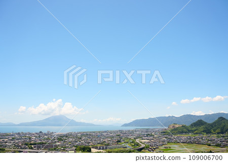 The scenery of Kajiki seen from Takakura Observatory The scenery of Kajiki seen from Takakura Observatory 109006700