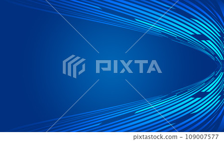 blue curved lines texture background 109007577