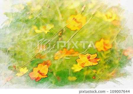 [Watercolor] 138 Tower Park in Ichinomiya City, Aichi Prefecture 109007644