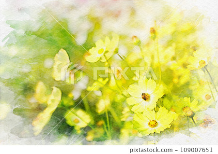 [Watercolor] 138 Tower Park in Ichinomiya City, Aichi Prefecture 109007651