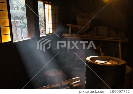 Old house with sunlight Old house with sunlight 109007752