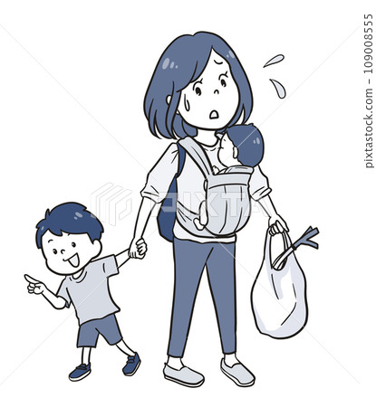 媽媽帶孩子逛街(1聲) 媽媽帶孩子逛街(1聲) 109008555
