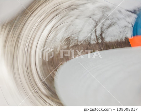 In a moment of mishap, an action camera tumbles, capturing an unexpected and blurry snapshot, turning an accident into a unique photographic abstraction In a moment of mishap, an action camera tumbles, capturing an unexpected and blurry snapshot, turning an accident into a unique photographic abstraction 109008817