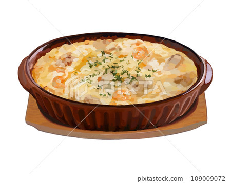 Shrimp gratin (without spoon) Shrimp gratin (without spoon) 109009072