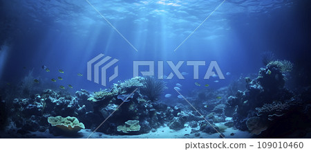 太陽之光插入的海洋 109010460