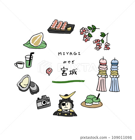 宮城手繪吸睛 109011098