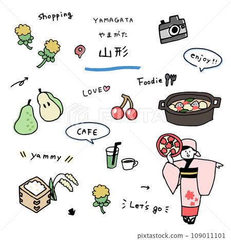 Chevron hand drawn icon set 109011101