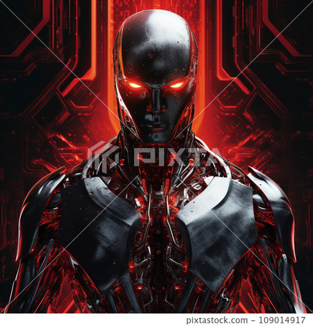 Near future cyborg robot AI Near future cyborg robot AI 109014917