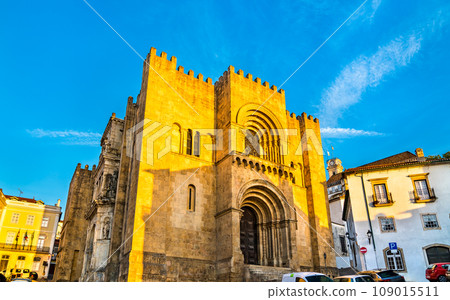 Old Cathedral of Coimbra or Se Velha de Coimbra in Portugal 109015511