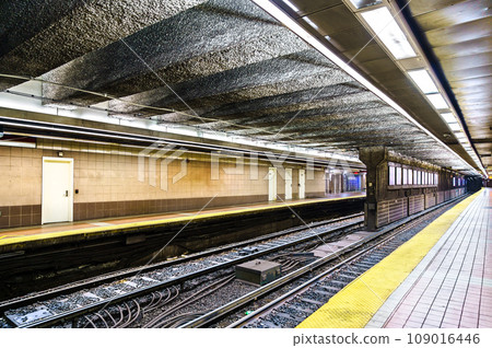 South Station Subway station in Boston - Massachusetts, United States South Station Subway station in Boston - Massachusetts, United States 109016446