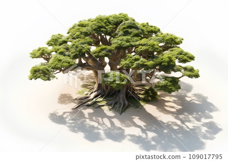 巨型雪松立體模型 109017795