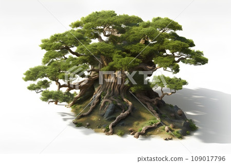 Giant cedar diorama 109017796