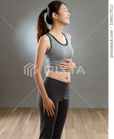 Stomach Refreshing Women Health Diet AI Generated Image 109017812