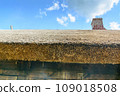 Reed roof, reed roof texture close-up. 109018508