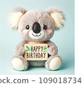 無尾熊毛絨玩俱生日快樂 109018734