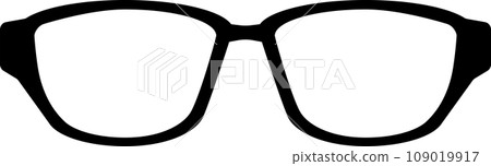 簡單時尚的眼鏡插畫 109019917