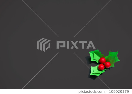Christmas holly berries - Paper craft Christmas holly berries - Paper craft 109020379
