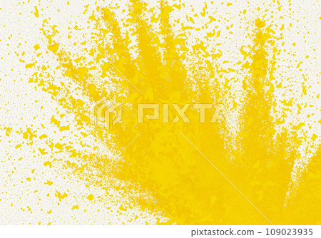 具有爆炸黃色顆粒的抽象背景 109023935