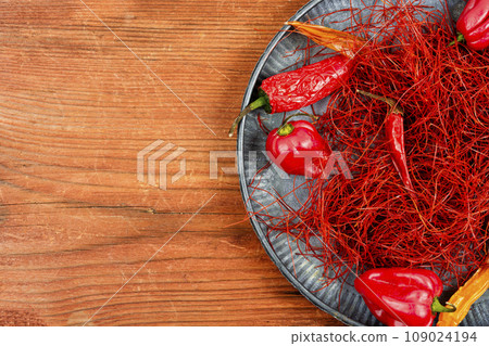 Hot pepper spice, seasoning. 109024194