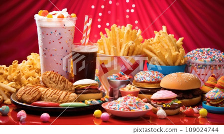 The delicious and indulgent carnival food takes center stage The delicious and indulgent carnival food takes center stage 109024744