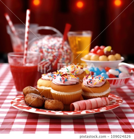 The delicious and indulgent carnival food takes center stage The delicious and indulgent carnival food takes center stage 109024826