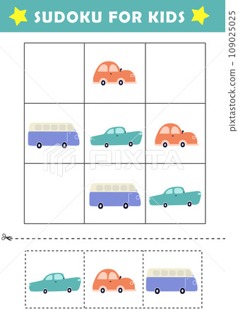 car math puzzle 109025025