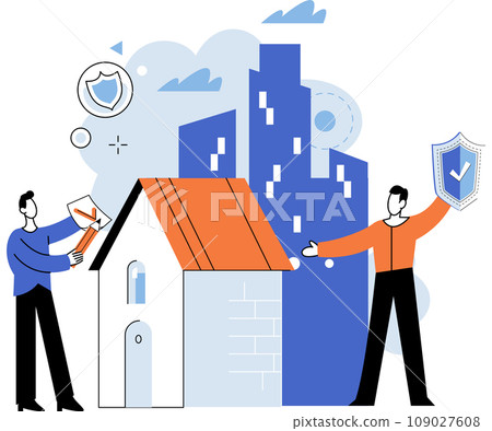 Insurance for car, property, travel, accident, life, medical. Healthcare, finance, and medical service must be aligned for effective care Assurance protection extends beyond individual entire family 109027608