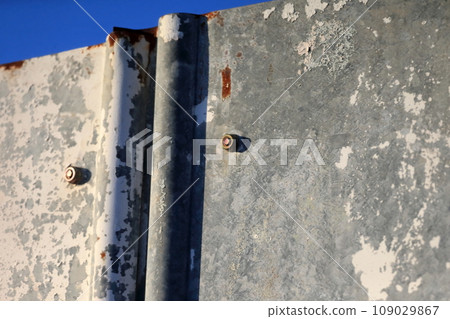 Temporary enclosure of universal steel plate (galvanized) image Temporary enclosure of universal steel plate (galvanized) image 109029867