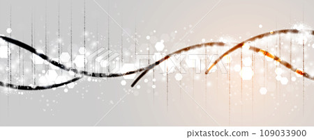 Quantum processing. Deep learning artificial intelligence. Future new technology  for business or science presentation. Vector background 109033900