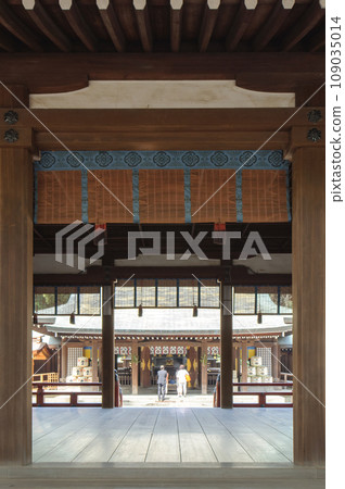 Musashi Kuni Ichinomiya Hikawa Shrine Precincts scenery 109035014